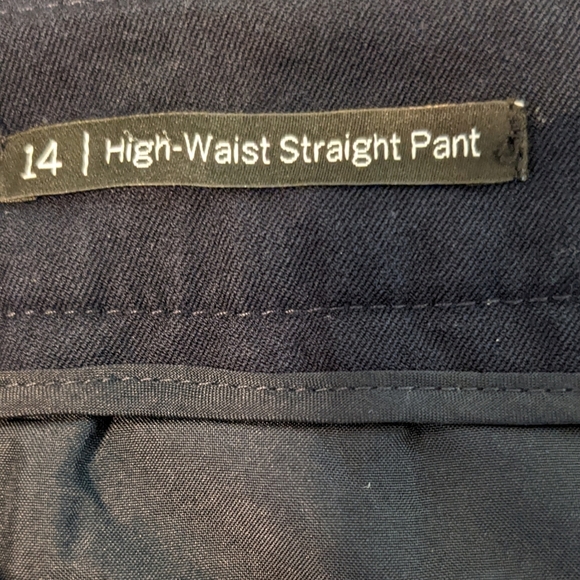 Talbots high waist straight pants - Picture 3 of 4